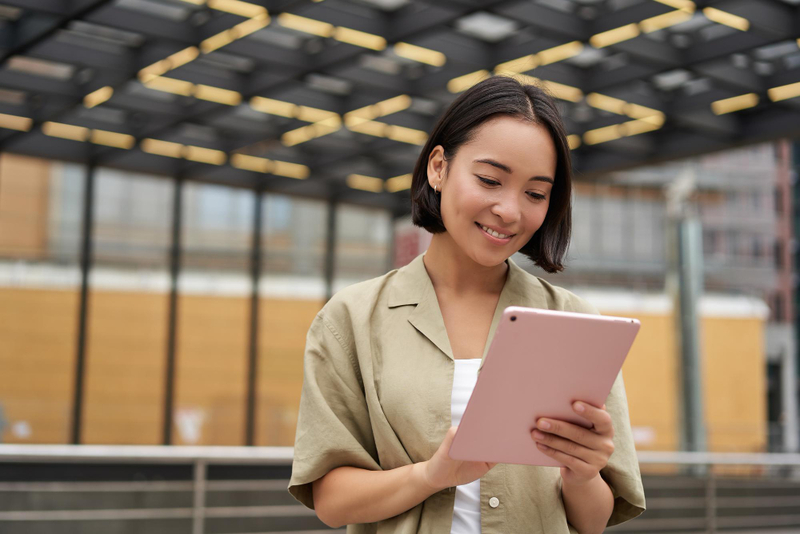 A woman reading technical guidelines, highlighting technical translation in Southeast Asia.