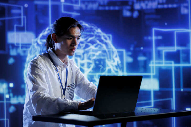 The future of AI development will rely on collaboration between humans and technology.